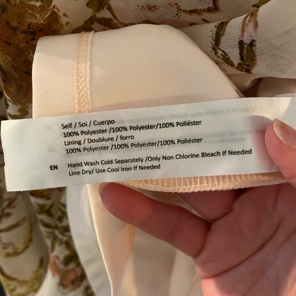 Band of Gypsies flowy floral dress, size Large - Picture 4 of 6